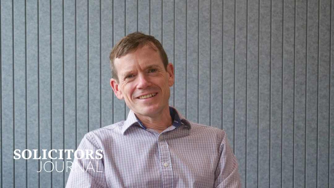 SJ Interview Chris Benson Solicitors Journal
