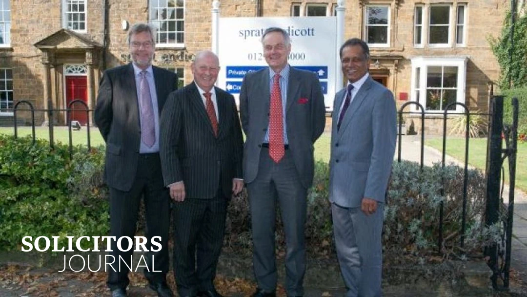 Two should become one - Solicitors Journal