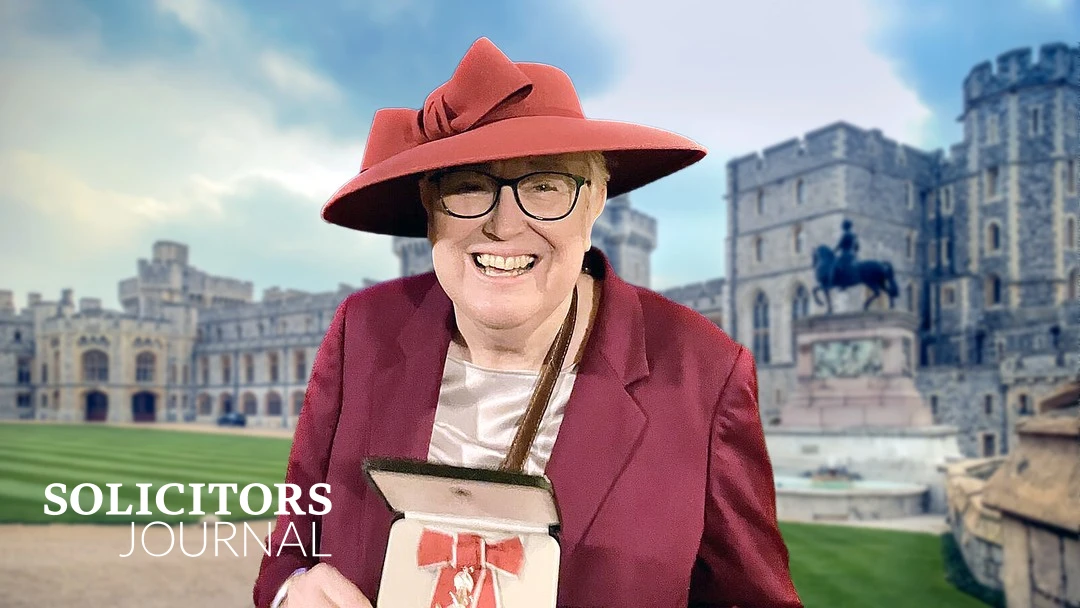 Audrey Ludwig honoured with MBE award - Solicitors Journal