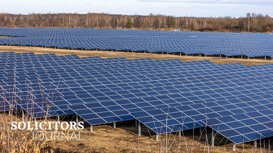 Legal ruling on Longhedge solar farm - Solicitors Journal